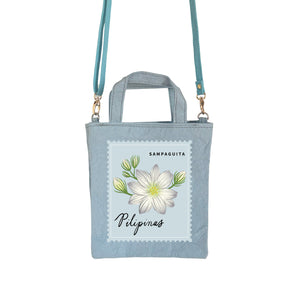 Paper Leather Mini Tote SAMPAGUITA - image