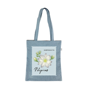 Paper Leather Tote SAMPAGUITA - image