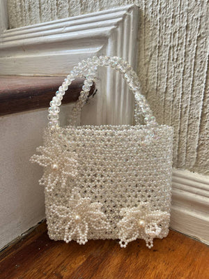 Belle Beaded Hand Bag - image