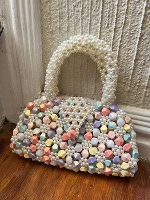 Candie Beaded Hand Bag - image