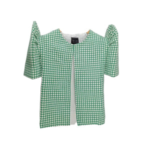 5012-GNW HOUNDSTOOTH BOLERO TERNO - image