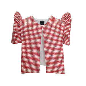 5012-RDW HOUNDSTOOTH BOLERO TERNO - image