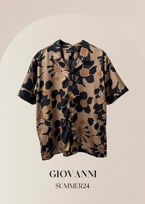 Giovanni Silk Cuban Shirt - PREMIUM