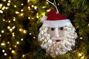 Santa Christmas Ornament (Set of 6) - image
