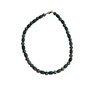Teal Stone Necklace - image