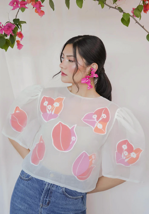 Bougainvillea Camisa Reversible Top - image