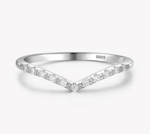 Sterling Silver Studded Ring - image