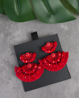 Scarlette Fringe Earrings - image