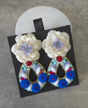 Anemone Flora Earrings - image
