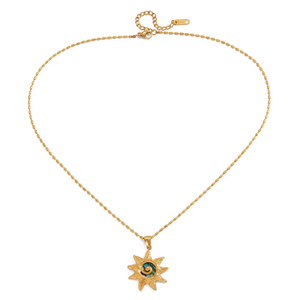 Solenn Sun Abalone Shell Necklace - image