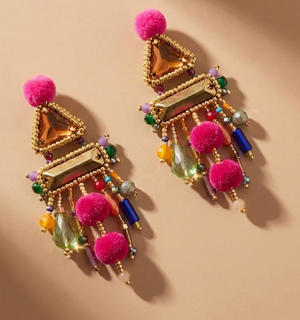 La Playa Fiesta Earrings - image
