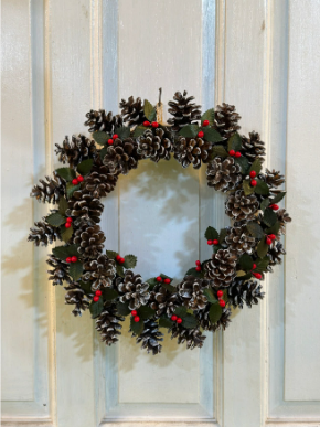Pinecone Wreath - image