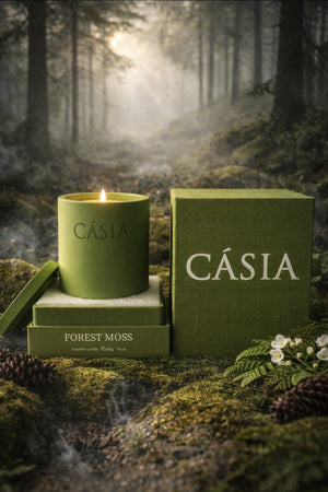 CASIA Forest Moss Scented Soy Candle - image
