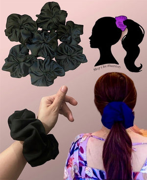 Fluffy big Scrunchies - image