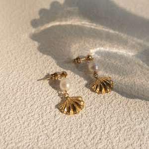 Seashell Earrings - image