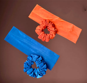 Turban & Scrunchies set - image