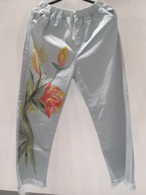 Plum & Petunia Denim Soft Pants - image