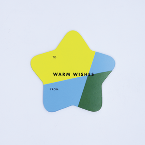 Die Cut Gift Tags (Star) - image