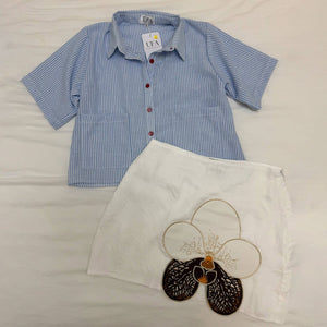 Milano Polo in Pinstripes - image