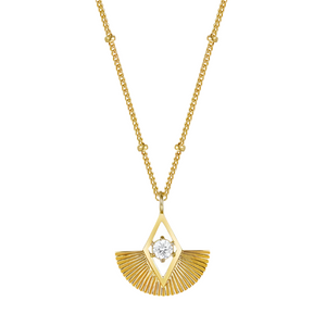 TWY VIVIAN ZIRCON NECKLACE - image