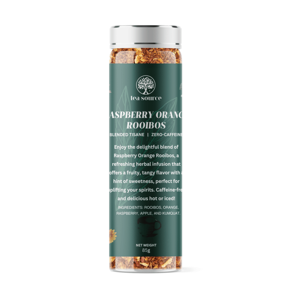 Raspberry Rooibos Tea Raspberry Orange Rooibos | Fruity & Refreshing Caffeine-Free Blend ...