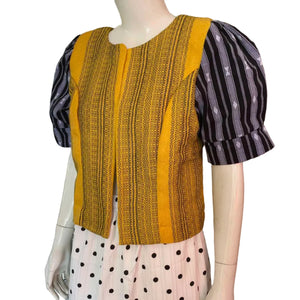 DIEGO BOLERO IN KALINGA PRINT - image