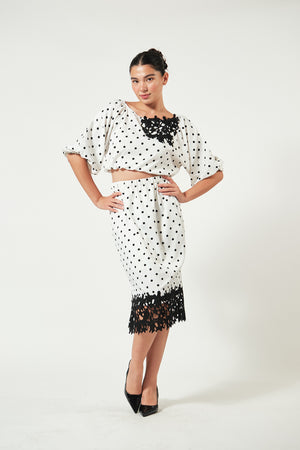 Romana Top & Skirt Set - image