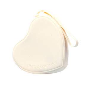 Silicone Heart Zip Bag - image