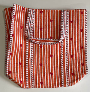 Indian Block Tote Bag - image