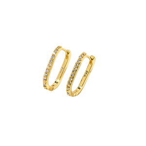 Olga Pave Earrings - image