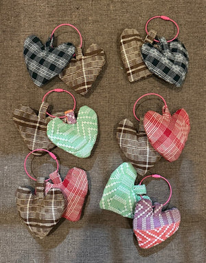 Twin Hearts Bag Plushy - image