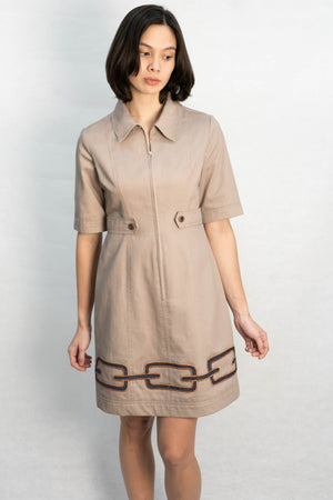 MICHIKO Dress TAUPE - image