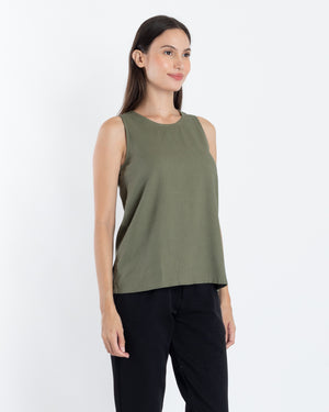 Linen Tank Top - image