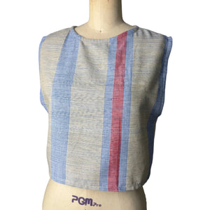 Open Back Top in Light Grey Kantarines - image