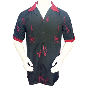 Donny Button-down Polo (Red) - image