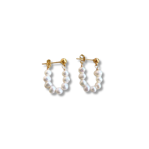 Elisse Freshwater Pearl Earrings | HM10 - image