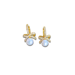 Ribby Freshwater Pearl Earrings | HM7 - image