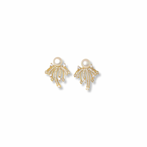 Freia Freshwater Pearl Earrings - image