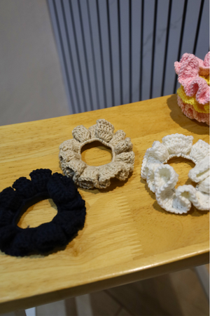 Manika Crochet Scrunchie - image