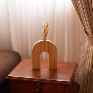 Fiore Wooden Vase - image