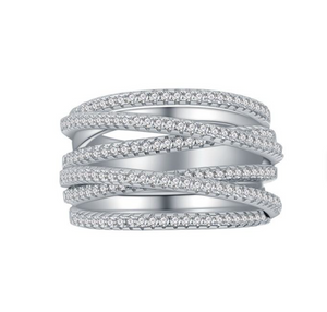 Multilayer Zircon Ring - image