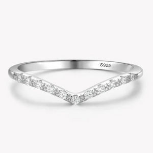 Sterling Silver Studded Ring - image