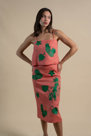 CELESTE Cami Top CORAL - image