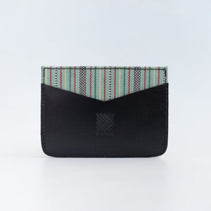 Kalinga (Green) Leather Card Holder - image
