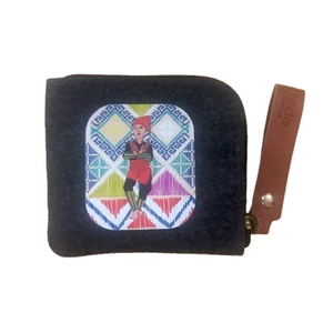 Felt Purse Yakan Girl - image