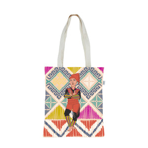Paper Leather Tote YAKAN GIRL - image