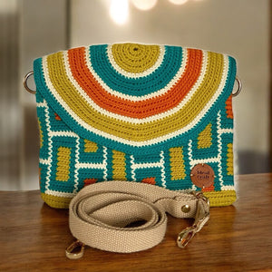 Crocheted Multi-Way Pouch - image