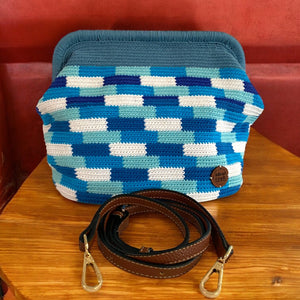 Crocheted Sling Clutch - image