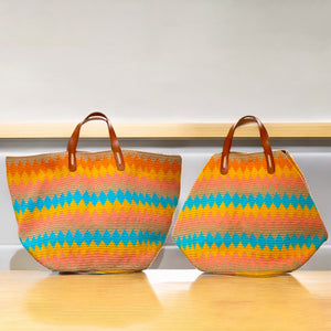 Crocheted Weekend Tote Bag - image