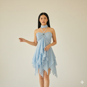 ERIKA FAIRY MINI DRESS - image